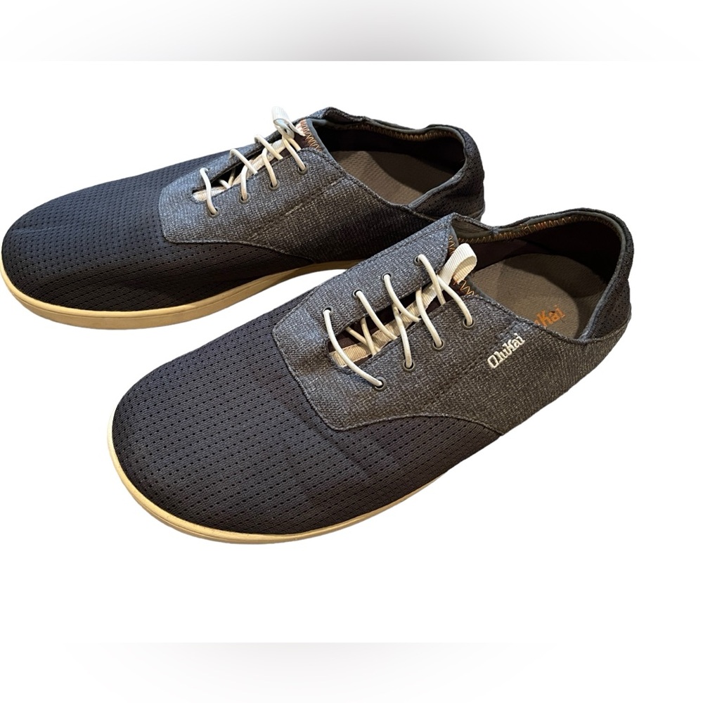 Olukai Nohea Moku Boat Shoe size 11